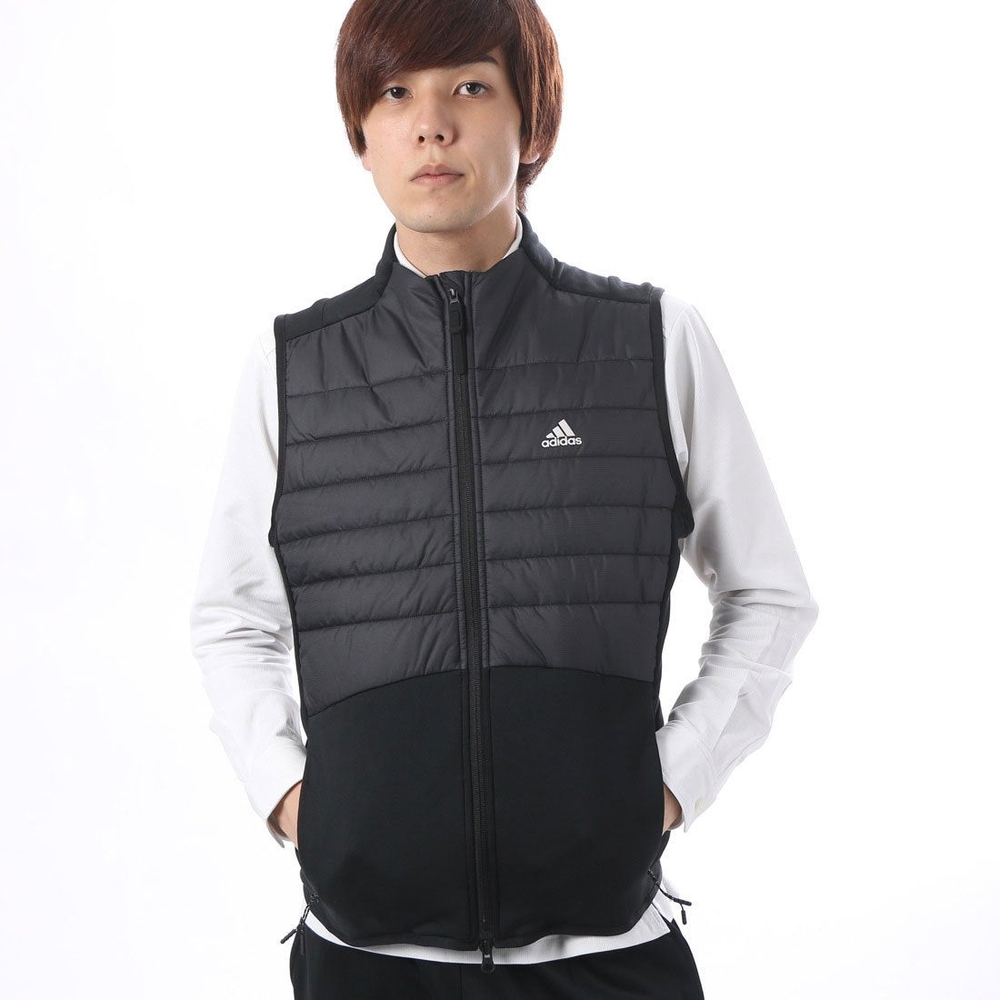 Adidas Men's Black Puffer Vest